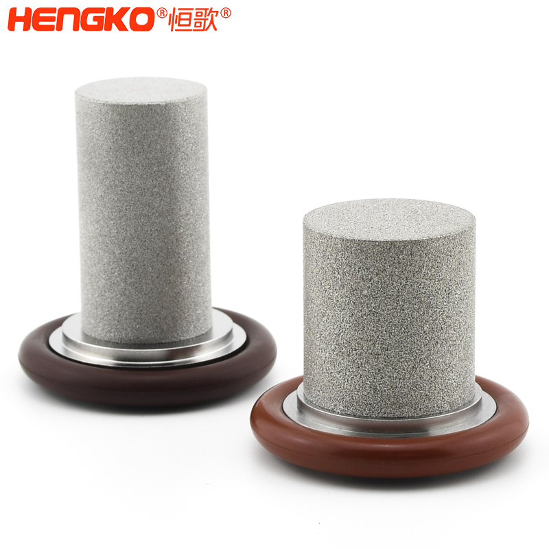 恒歌KF16真空系統(tǒng)過(guò)濾器_不銹鋼燒結(jié)過(guò)濾器廠家