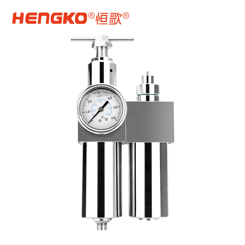 超高純電子特氣系統(tǒng)中不可缺少的裝置：氣動(dòng)三聯(lián)件的安裝！