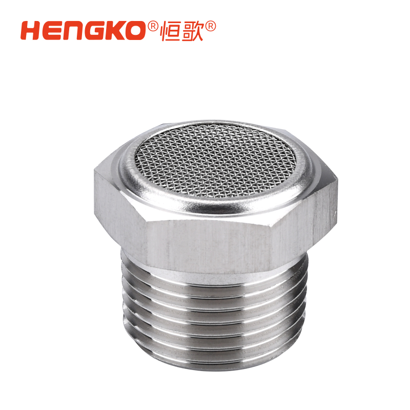 壓縮空氣機(jī)不銹鋼消聲器，現(xiàn)貨供應(yīng)，高效降噪，適用于氣動(dòng)系統(tǒng)